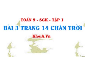 Bài 3 trang 14 Toán 9 Chân trời sáng tạo Tập 1